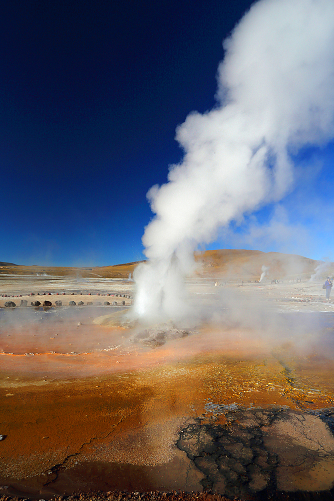 El Tatio Geyser Field, Atacama Desert Plateau, Chile, South America