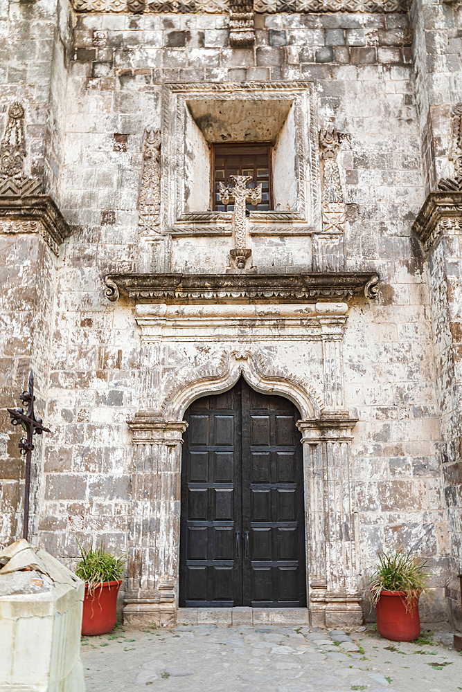 San Javier, Loreto, Baja California Sur, Mexico. The San Francisco Mission in San Javier.