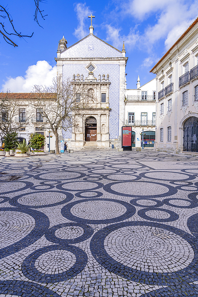 Europe, Portugal, Aveiro. April 12, 2022. The Church of Mercy in Aveiro.