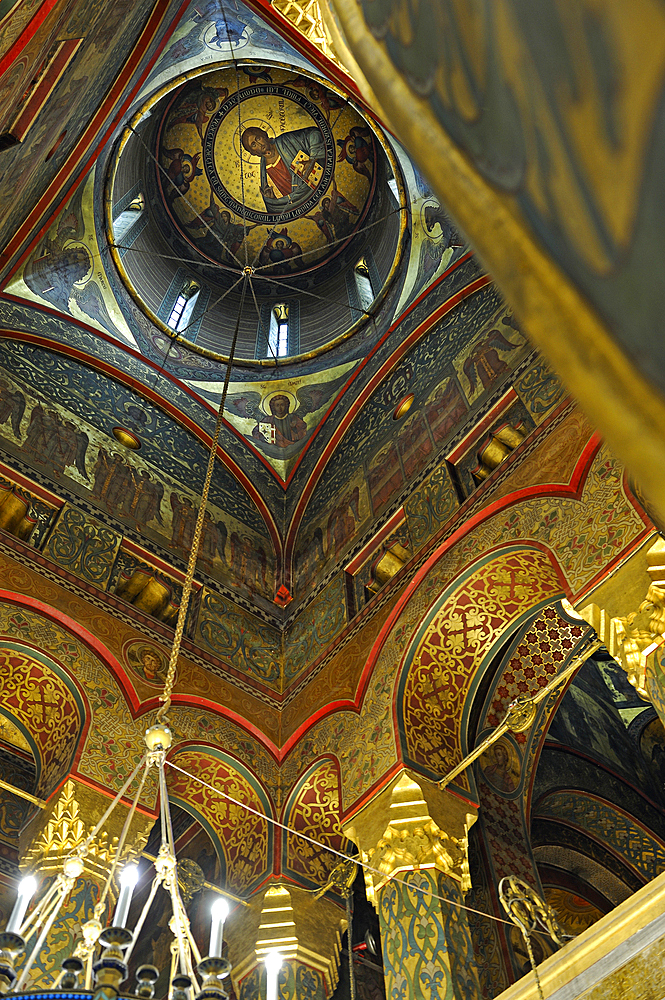 Romanian Orthodox Cathedral of Curtea de Arges, Arges, Romania