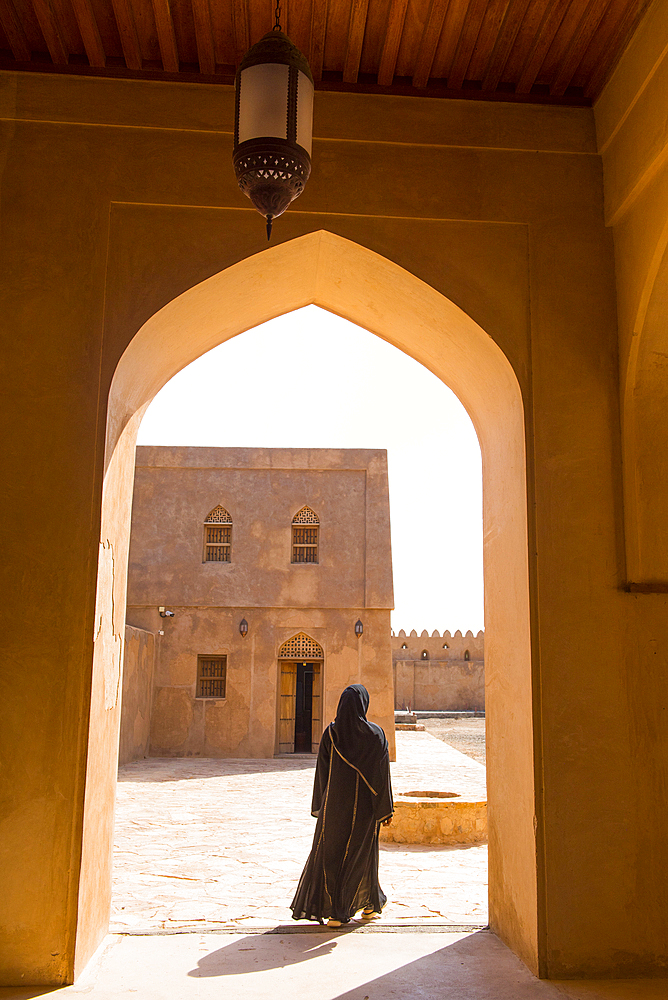 Jabrin (Jabreen) Castle (Fort), Ad-Dakhilīyah region, Sultanate of Oman, Arabian Peninsula