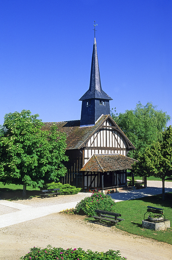 Museum of the Country of Der, Sainte-Marie-du-Lac-Nuisement, Lake Der-Chantecoq, Marne department, Champagne-Ardenne region,France,Europe