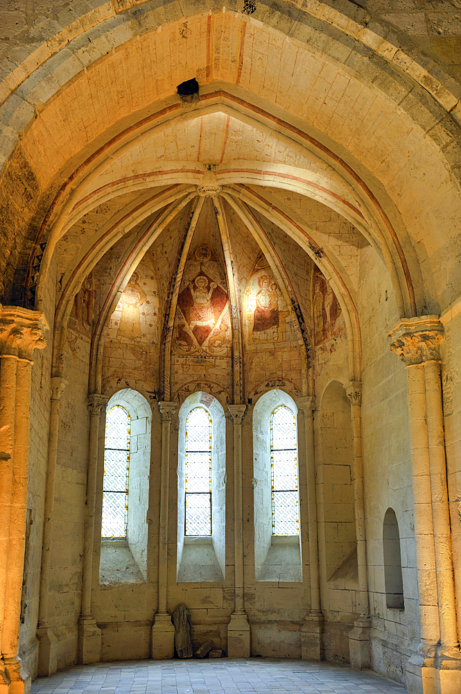 Trinity chapel,Saint-Emilion,Gironde department,Aquitaine region,south-western France,Europe