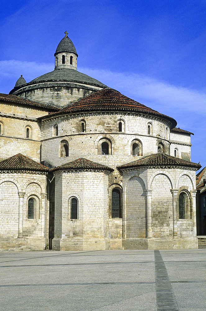 Saint Mary Abbey, Souillac,Lot department,Midi-Pyrenees region, Occitanie, France, Europe