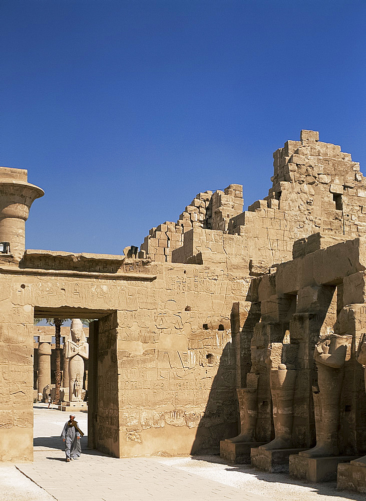 Karnak Temple, Thebes, UNESCO World Heritage Site, Egypt, North Africa, Africa