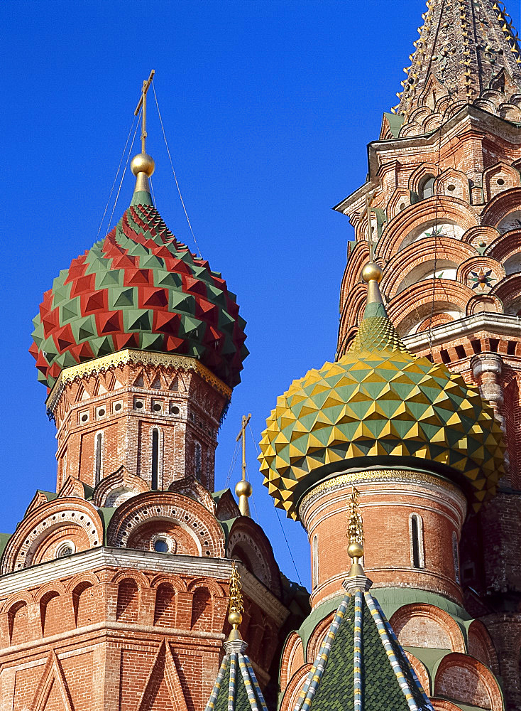 Detail of St.Basil's Cathedral, Moscow, Russia *** Local Caption ***