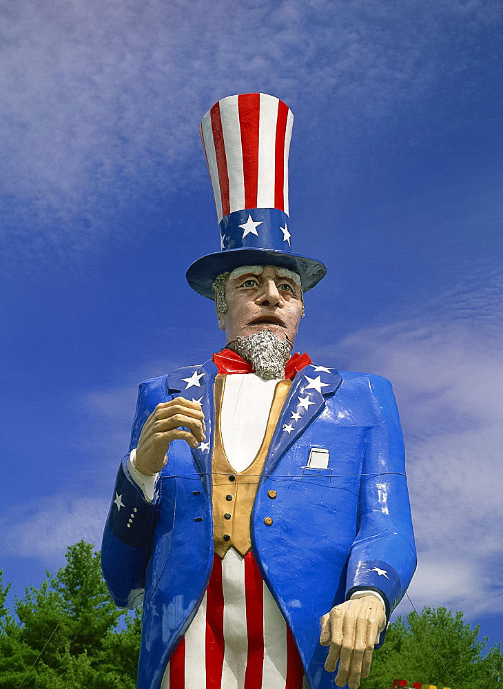 Uncle Sam, Lake George village, New York State, United States of America, North America