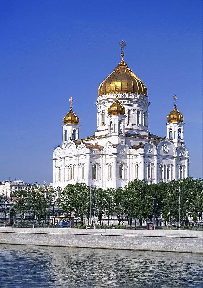 The church of Christ the Redeemer in Moscow, Russia *** Local Caption ***