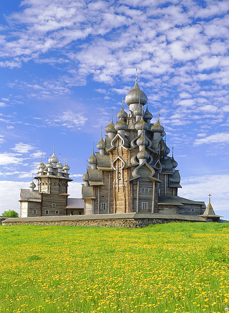 Transfiguration cathedral, Kizhi Island, Karelia, Russia