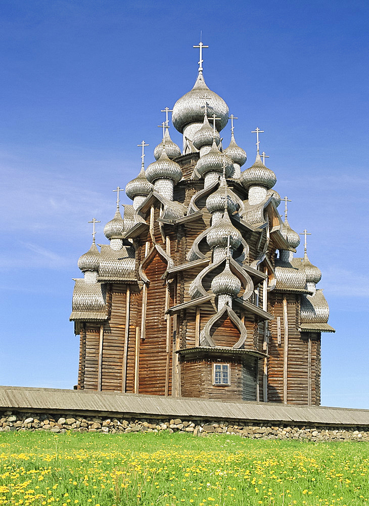 Transfiguration Cathedral, Kizhi Island, Karelia, Russia