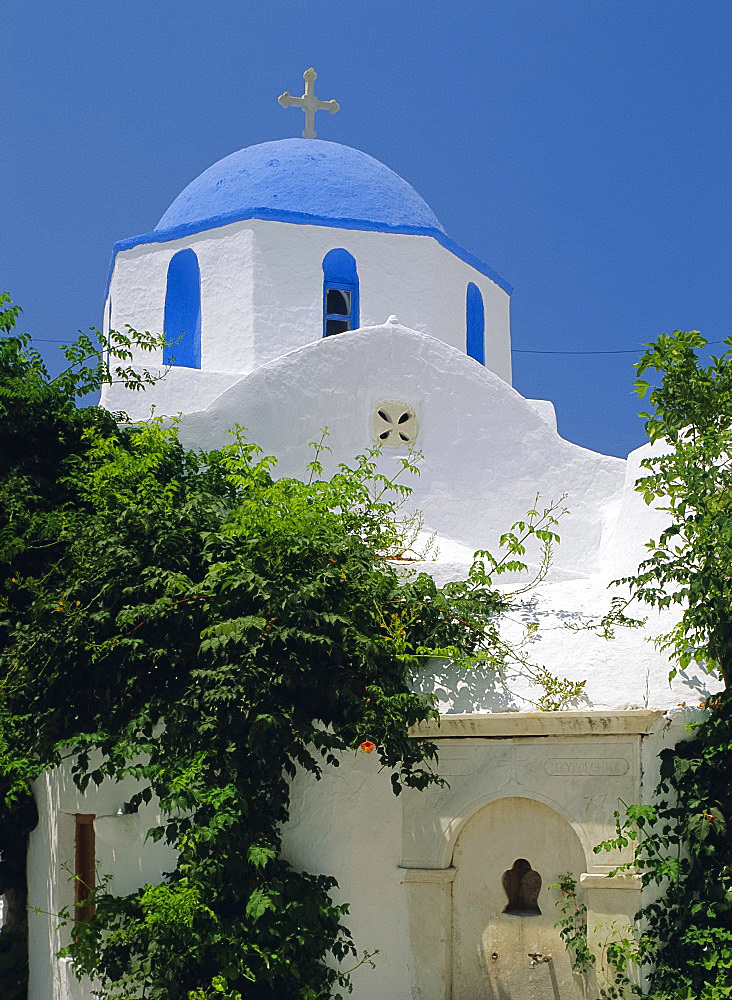 Church, Paroikia, Paros, Cyclades Islands, Greece, Europe