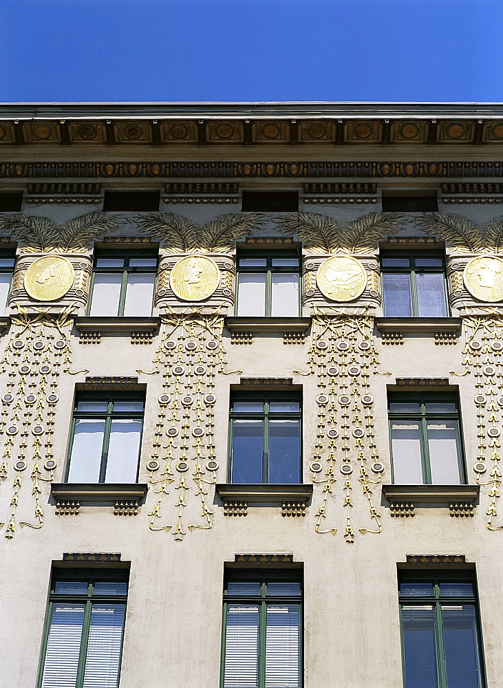 Wagner apartments, Vienna, Austria, Europe