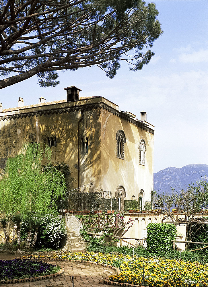 Garden of the Villa Cimbrone, Ravello, Amalfi Coast, Campania, Italy, Europe