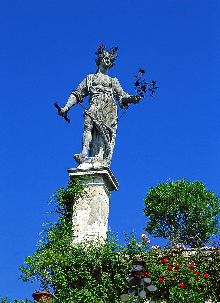 Isola Bella Garden, Lake Maggiore, Lombardy, Italy, Europe