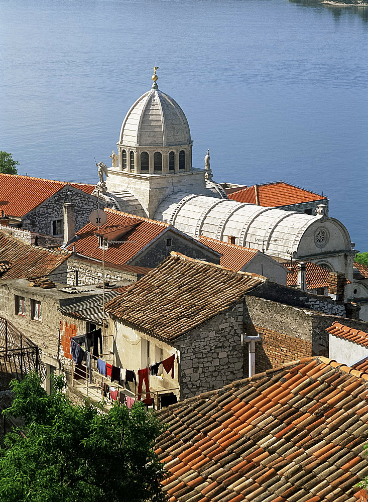 St. Jacob's (St. James's) (St. Jakov) cathedral, UNESCO World Heritage Site, Sibenik, Croatia, Europe