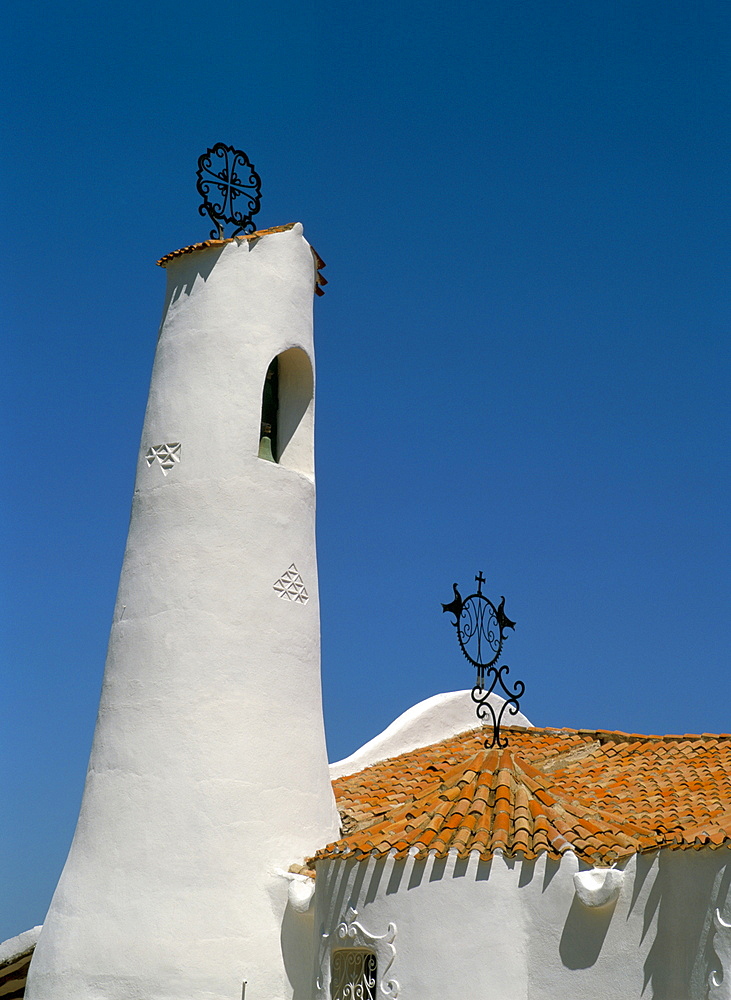 Stella Maris church, Porto Cervo, island of Sardinia, Italy, Mediterranean, Europe