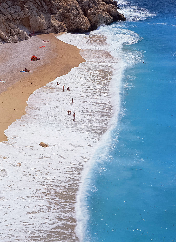 Kaputas Beach, near Kalkan, south coast, Anatolia, Turkey, Asia Minor, Asia