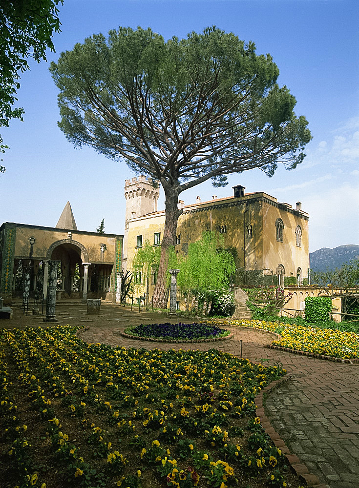 Villa Cimbrone, Ravello, Campania, Italy, Europe