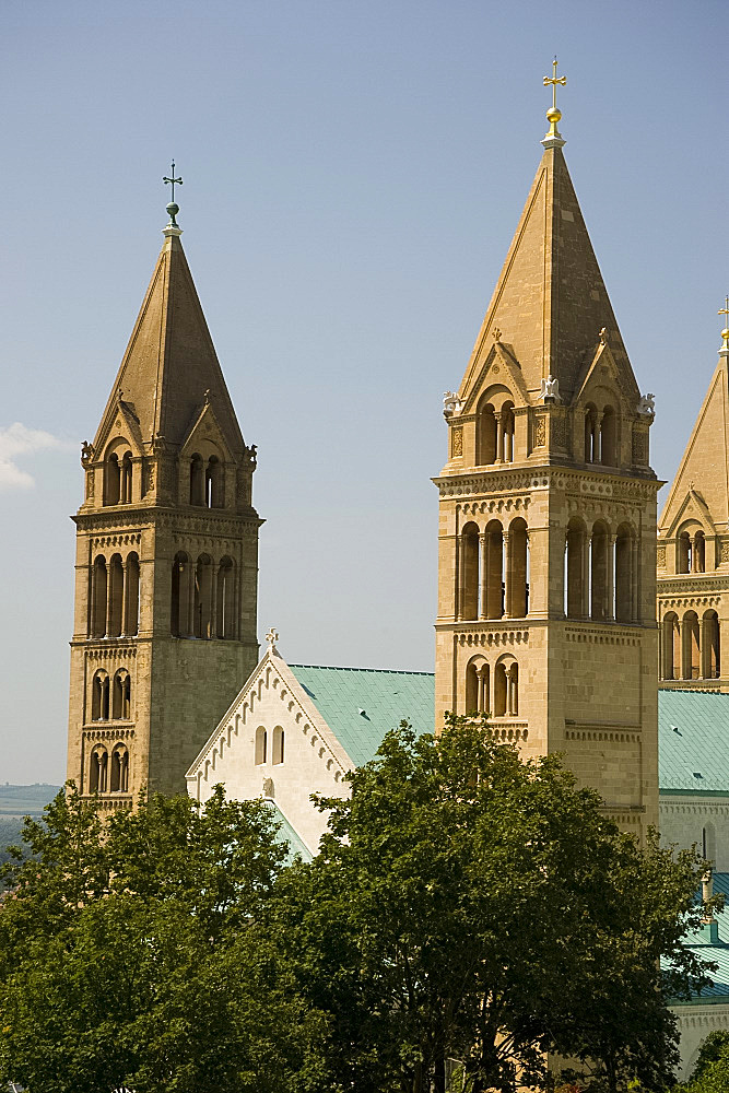 The Basilica of St. Peter, Pecs, Hungary, Europe