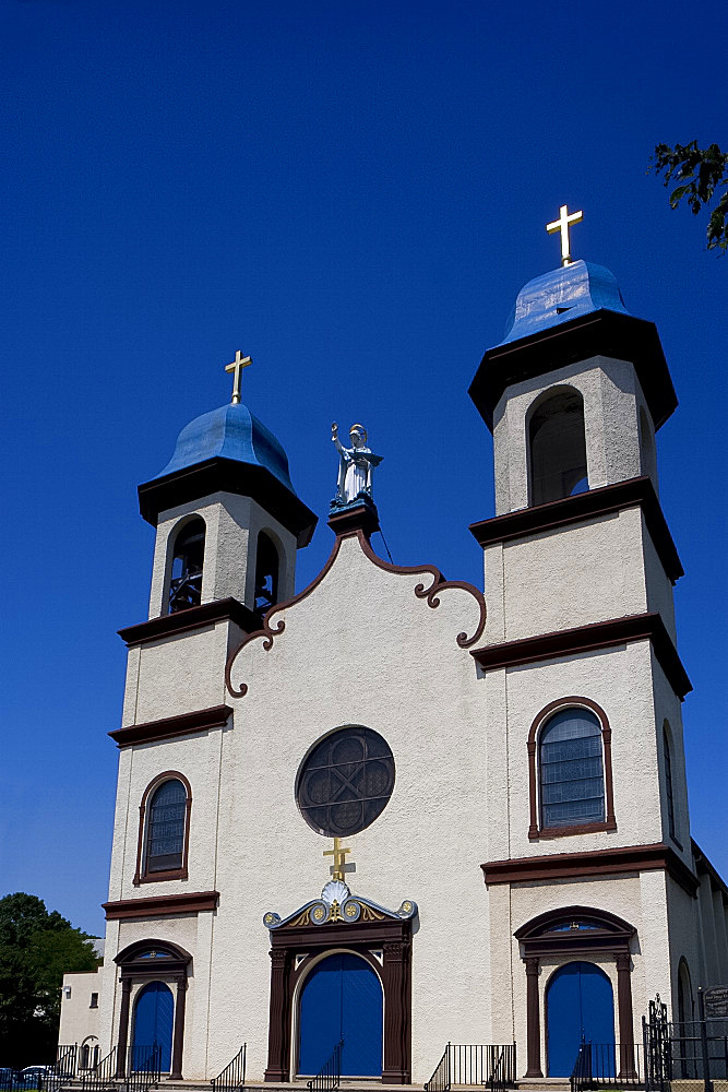 Our Lady of Good Voyage Church in Gloucester, Massachussetts, New England, United States of America, North America