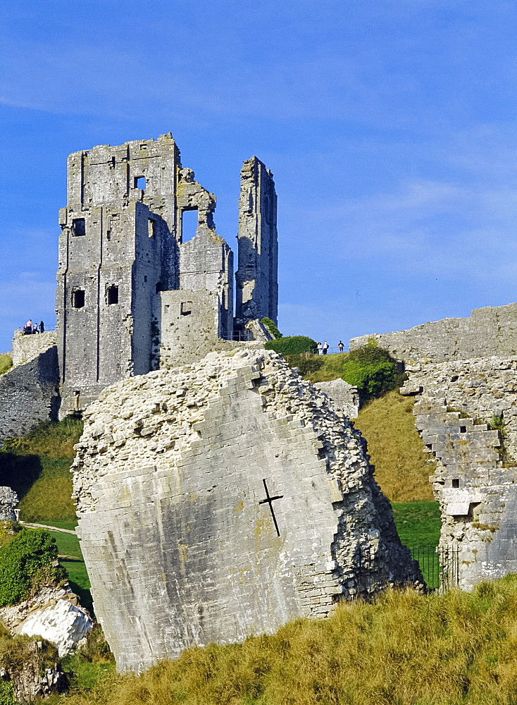 Corfe Castle, Dorset, England