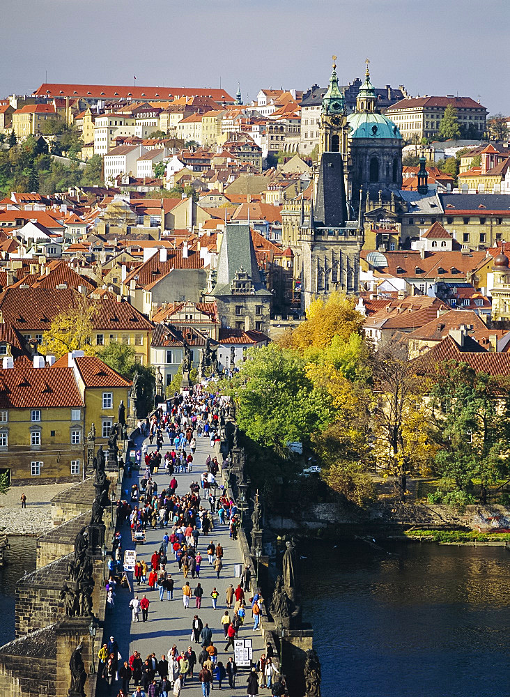 Charles Bridge, Prague, Czech Republic, Europe