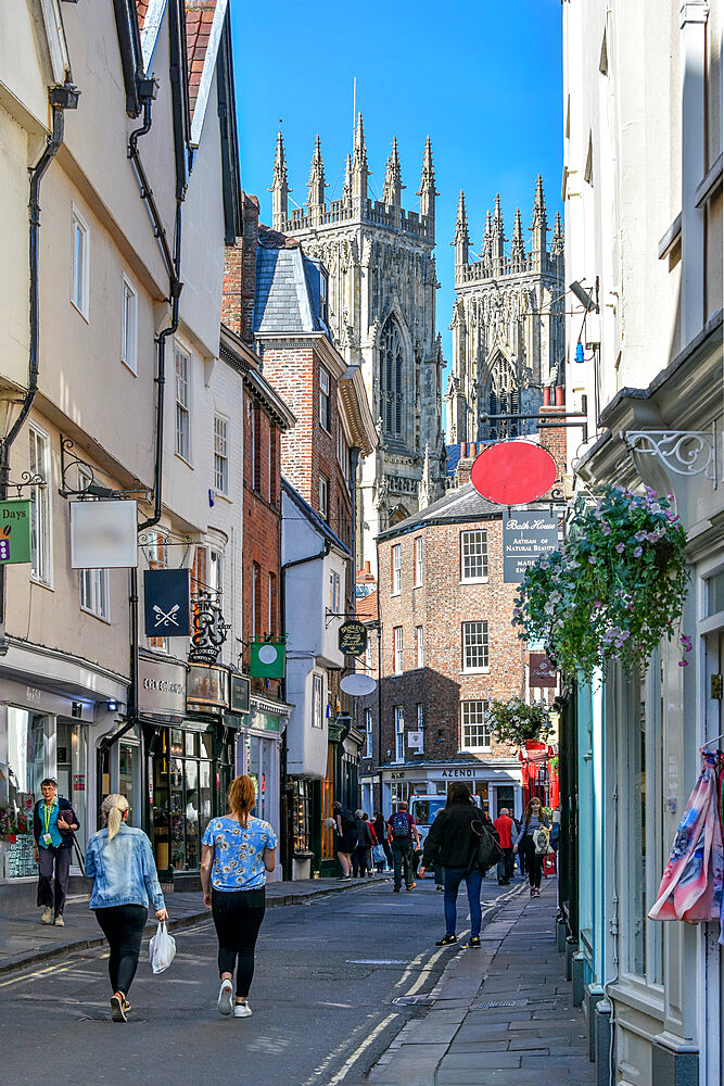 Petergate, York, Yorkshire, England, United Kingdom, Europe