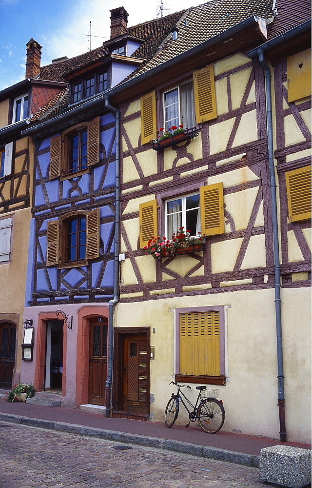 Timber Framed Buildings, Colmar, Alsace, France