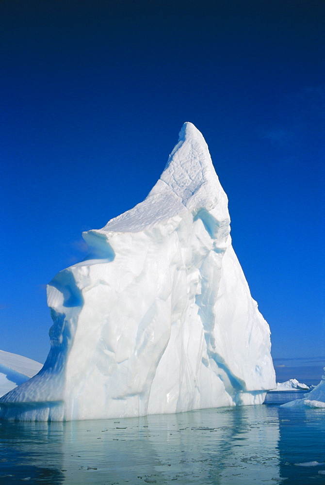 Pinnacled iceberg, Antarctica