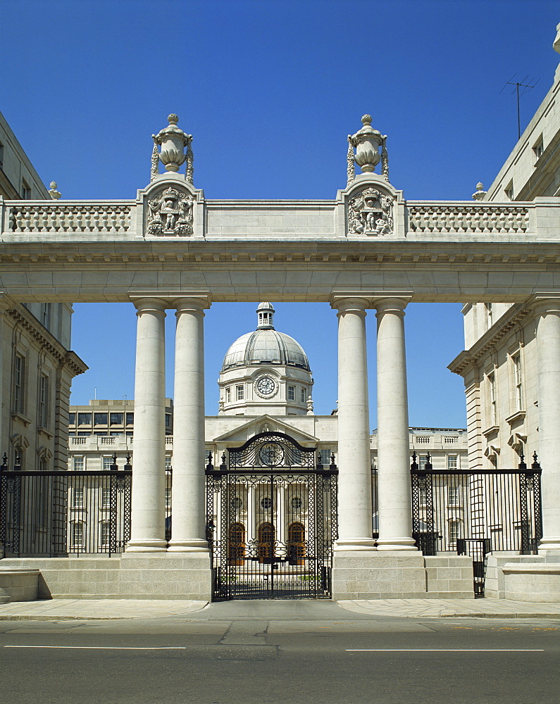 Government building, Dublin, Republic of Ireland, Europe