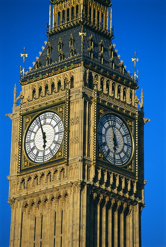 Big Ben, Houses of Parliament, Westminster, London, England, UK, Europe