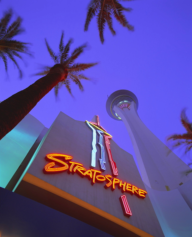 Stratosphere Tower, Las Vegas, Nevada, USA, North America