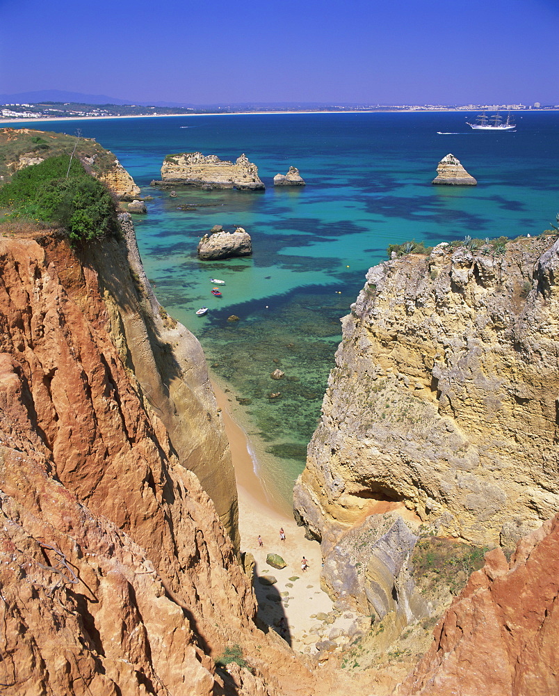 Beaches near Lagos, Algarve, Portugal, Europe