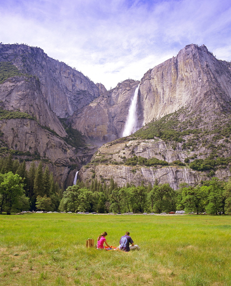 Upper Yosemite Falls, Yosemite National Park, UNESCO World Heritage Site, California, USA, North America