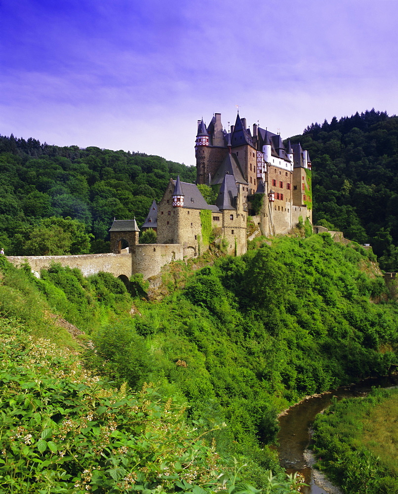 Burg Eltz, near Cochem, Rhineland-Palatinate, Germany, Europe