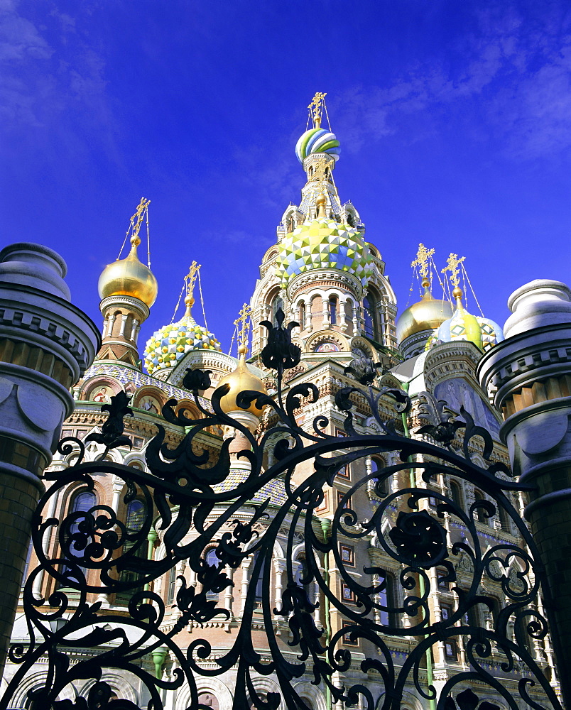 Church on Spilled Blood (Church of the Resurrection), UNESCO World Heritage Site, St. Petersburg, Russia, Europe