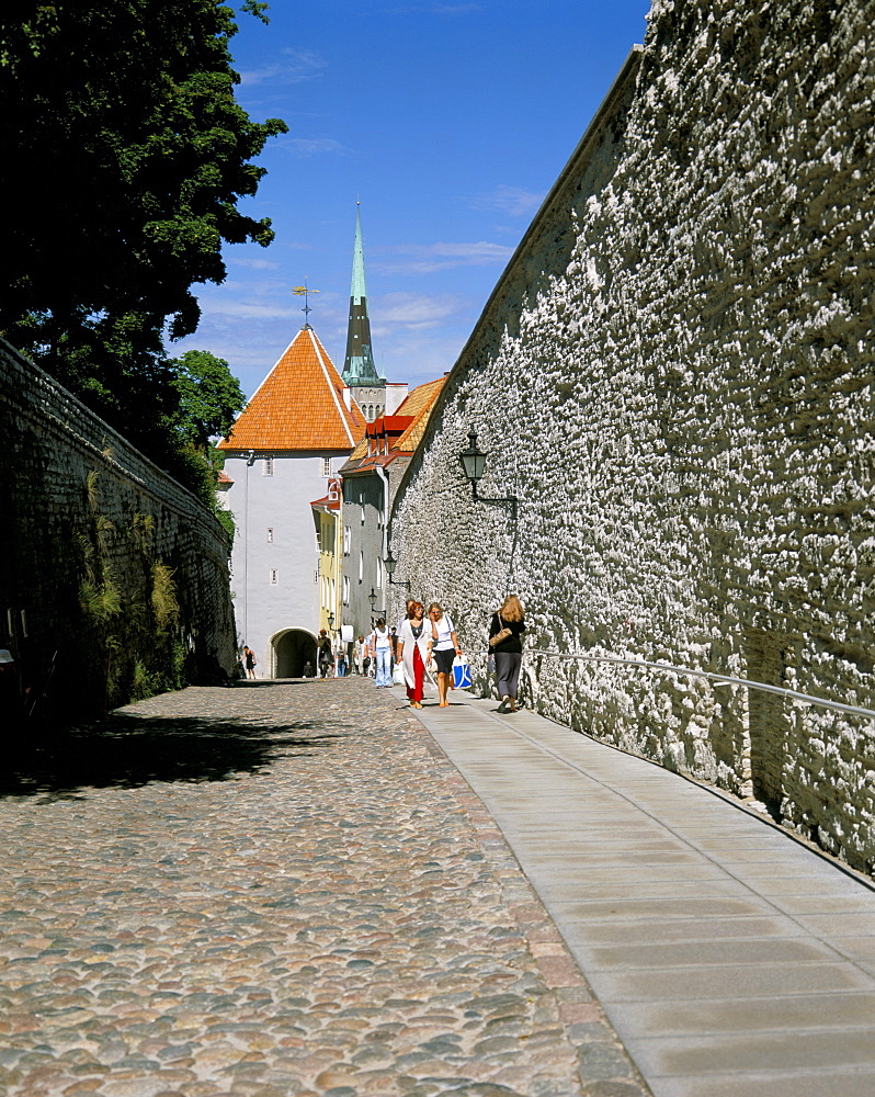 Old Town, UNESCO World Heritage Site, Tallinn, Estonia, Baltic States, Europe