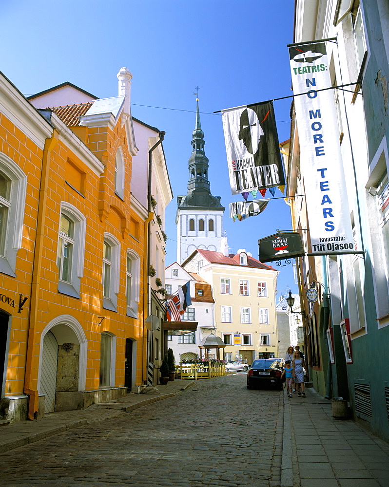 Old Town, UNESCO World Heritage Site, Tallinn, Estonia, Baltic States, Europe