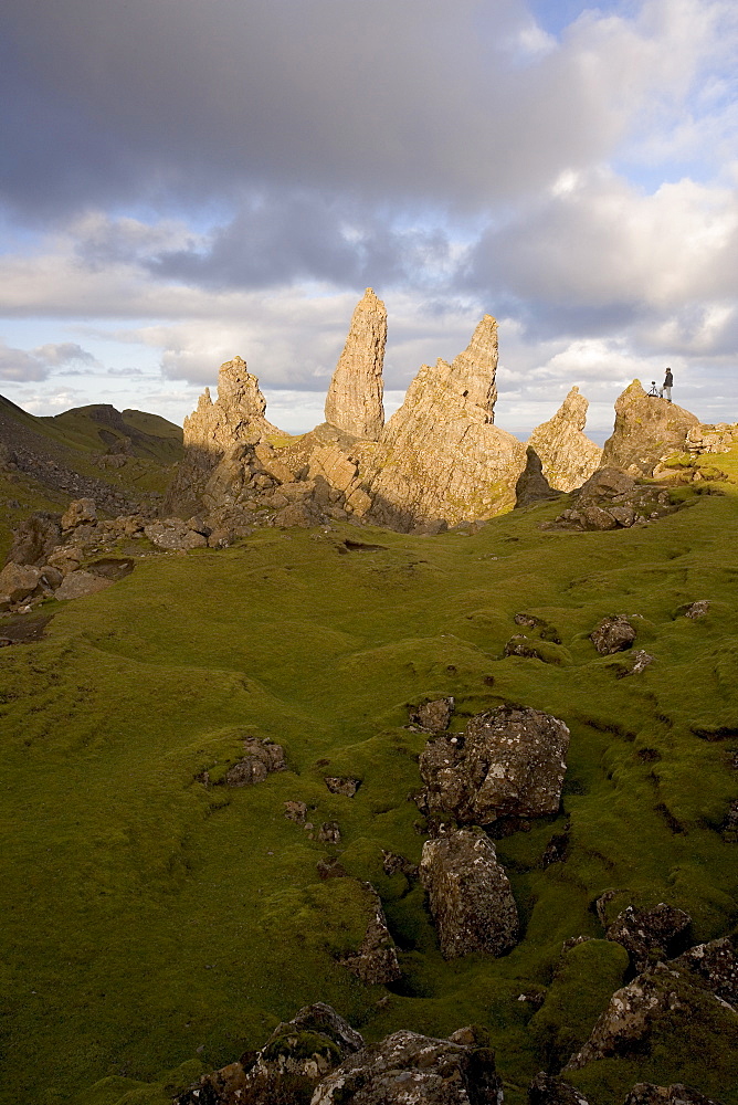 The Old Man of Storr, The Storr, Isle of Skye, Inner Hebrides, west coast, Scotland, United Kingdom, Europe