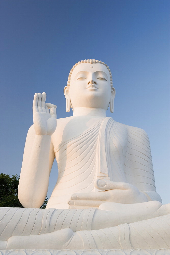 Great seated figure of the Buddha, Mihintale, Sri Lanka, Asia