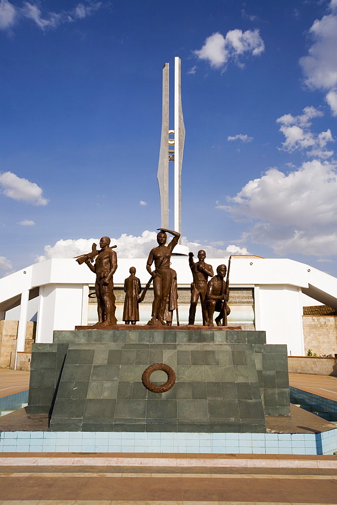 New monument to Ethiopia's fallen, Bahir Dar, Gondar region, Ethiopia, Africa