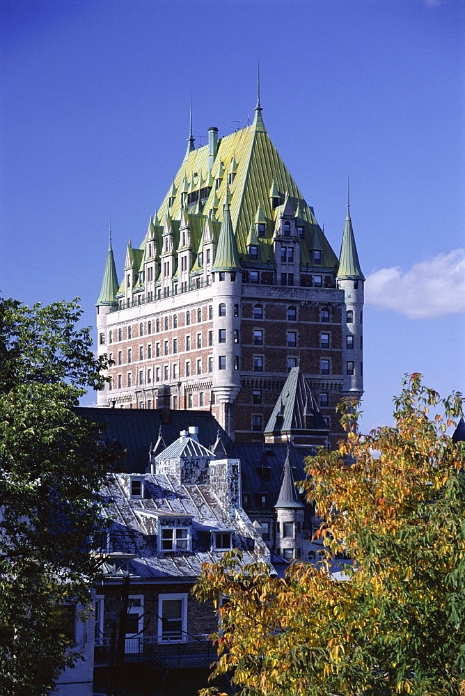 Chateau Frontenac, Quebec City, Quebec Province, Canada, North America