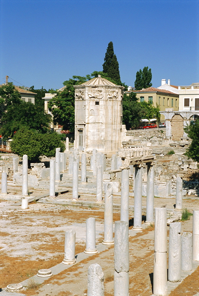 Tower of the Winds, The Roman Forum, Athens, Greece, Europe