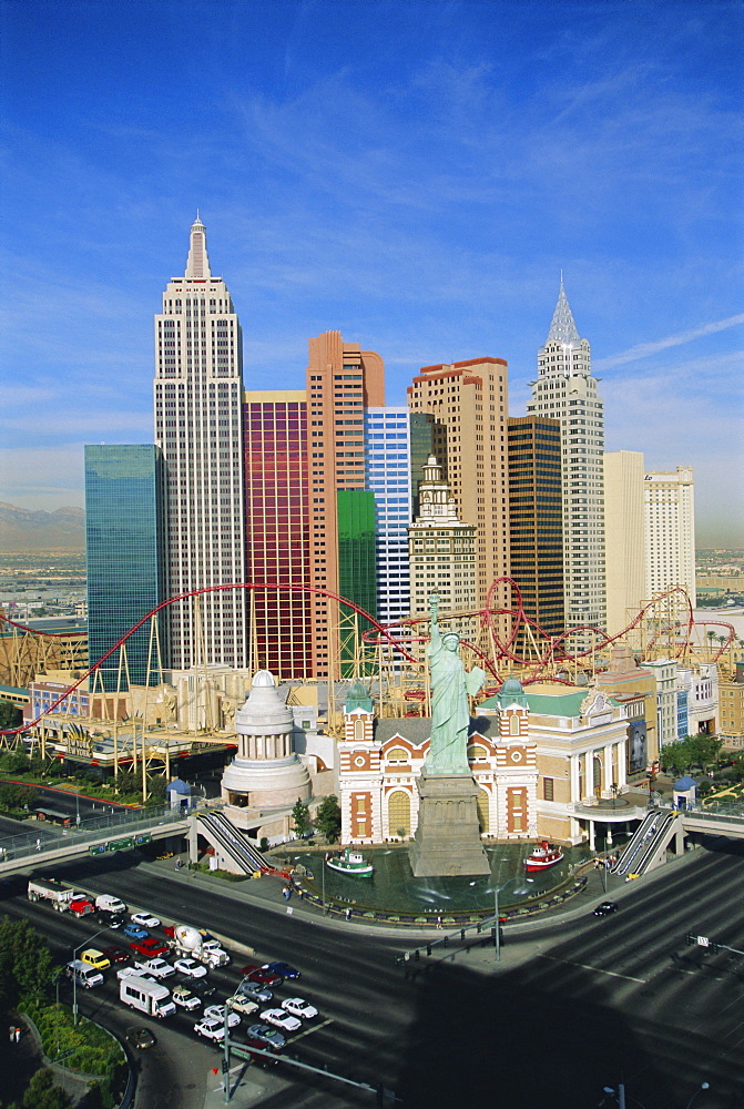 New York, New York Hotel and Casino, Las Vegas, Nevada, USA