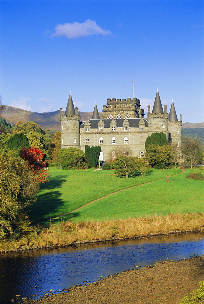 Inveraray Castle, Highlands, Scotland, UK, Europe