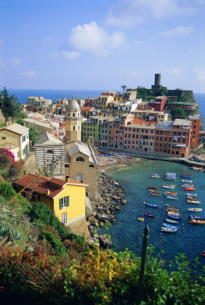 Vernazza, Cinque Terre, UNESCO World Heritage Site, Italian Riviera, Liguria, Italy, Europe