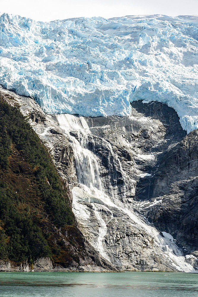 Romanche Glacier, Beagle Channel (Glacier Alley), Tierra del Fuego, Chile, South America