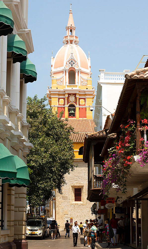 Cathedral Basilica of Saint Catherine of Alexandria, Cartagena, Colombia, South America