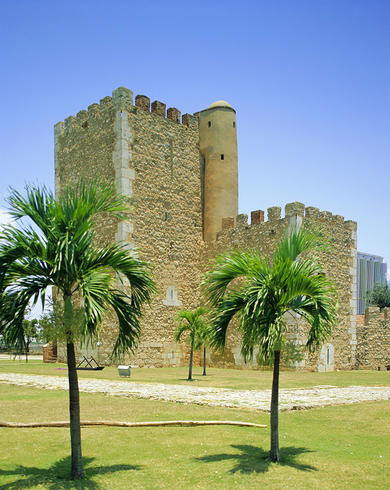 Tower of Homage, fortress, Santo Domingo, Dominican Republic, Caribbean, West Indies