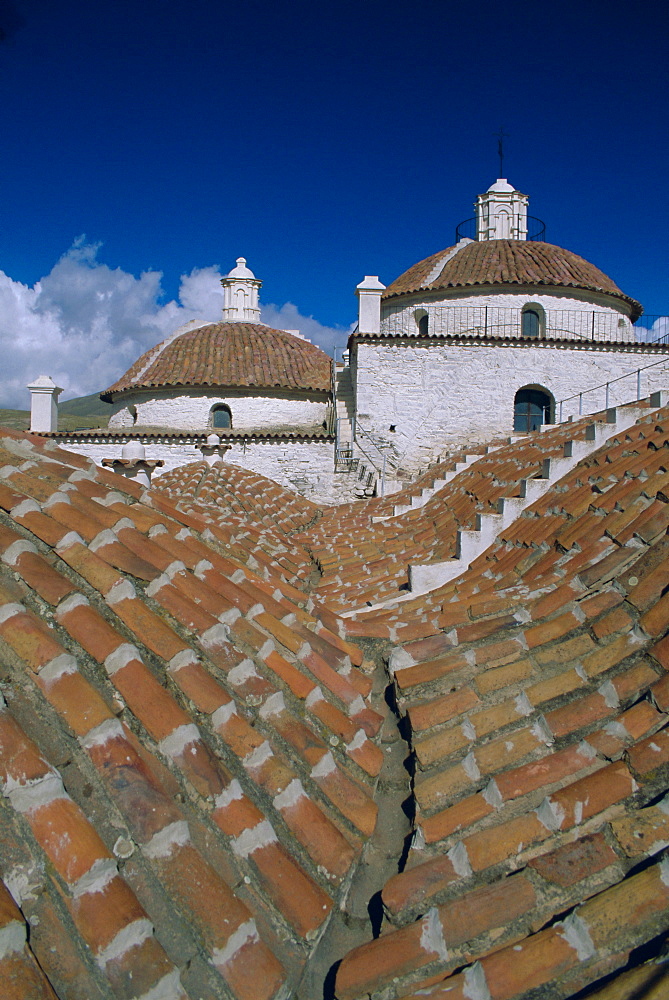 Roof top view, Convent of San Francisco, Potosi, Bolivia, South America